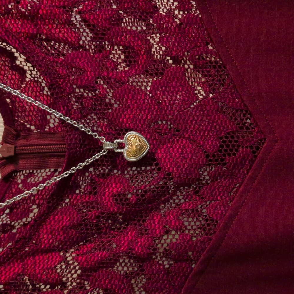 Diamonds International Heart Pendant Necklace